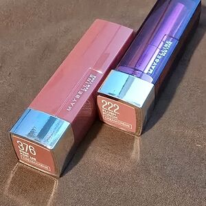 TWO Maybelline Color Sensational Made For All Lipsticks